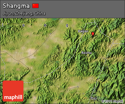 Satellite Map of Shangma