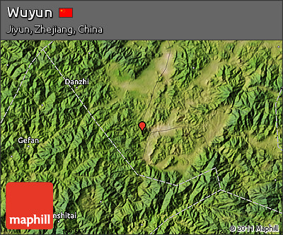 Satellite Map of Wuyun