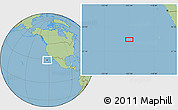 Savanna Style Location Map of the area around 28° 47' 8" N, 122° 19' 29" W