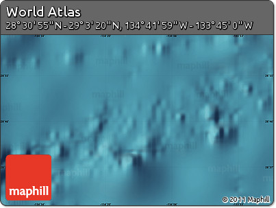 Satellite Map of the Area around 28° 47' 8" N, 134° 13' 29" W