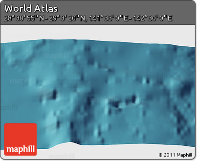 Satellite 3D Map of the Area around 28° 47' 8" N, 142° 1' 30" E