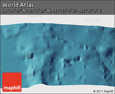 Satellite 3D Map of the Area around 28° 47' 8" N, 142° 1' 30" E