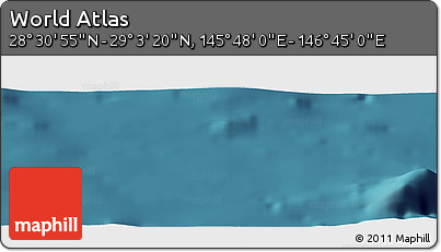 Satellite Panoramic Map of the Area around 28° 47' 8" N, 146° 16' 30" E