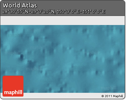 Satellite 3D Map of the Area around 28° 47' 8" N, 150° 31' 30" E
