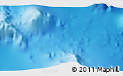 Physical 3D Map of the area around 28° 47' 8" N, 178° 25' 30" W