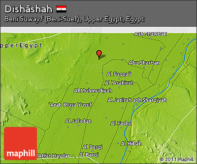 Physical 3D Map of Dishāshah