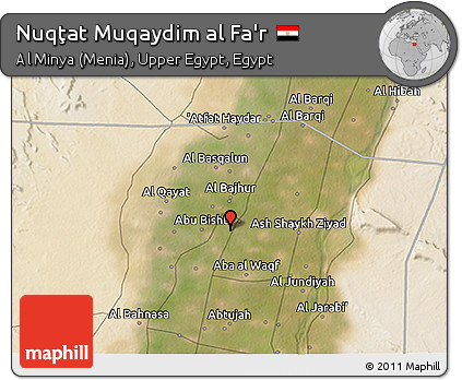 Satellite 3D Map of Nuqţat Muqaydim Al Fa'r