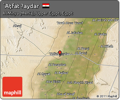 Satellite 3D Map of `Aţfat Ḩaydar