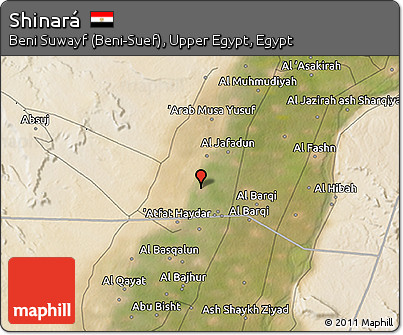 Satellite 3D Map of Shinará
