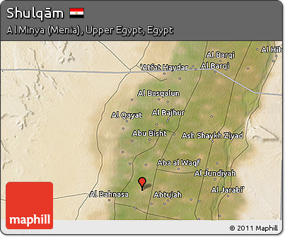 Satellite 3D Map of Shulqām