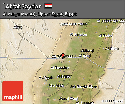 Satellite 3D Map of `Aţfat Ḩaydar