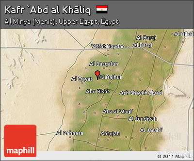 Satellite 3D Map of Kafr `Abd Al Khāliq