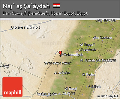 Satellite 3D Map of Naj` Aş Şa`āydah