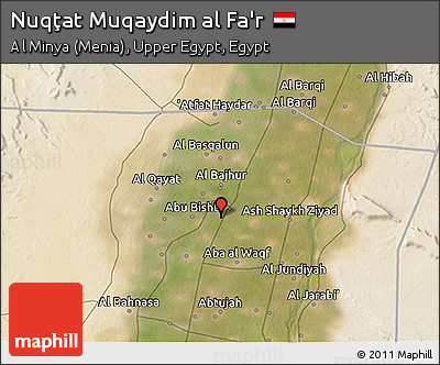 Satellite 3D Map of Nuqţat Muqaydim Al Fa'r