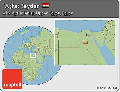 Savanna Style Location Map of `Aţfat Ḩaydar