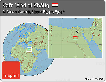 Savanna Style Location Map of Kafr `Abd Al Khāliq