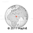 Outline Map of the Area around 28° 47' 8" N, 39° 10' 29" E, rectangular outline