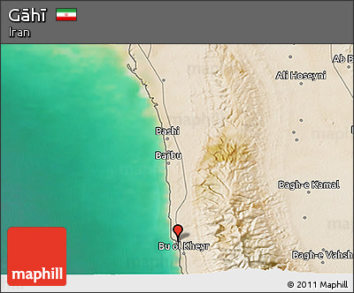 Satellite 3D Map of Gāhī