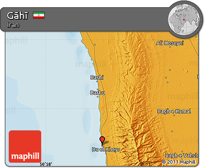 Political Map of Gāhī