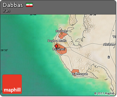 Satellite Map of Dabbas