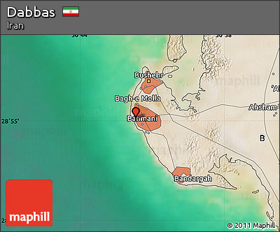 Satellite Map of Dabbas