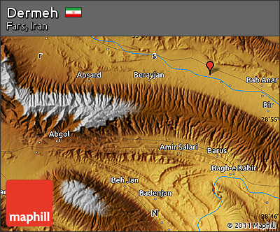 Physical Map of Dermeh
