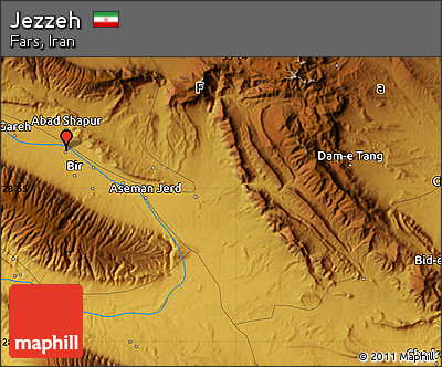Physical Map of Jezzeh
