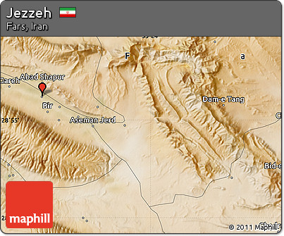Satellite Map of Jezzeh