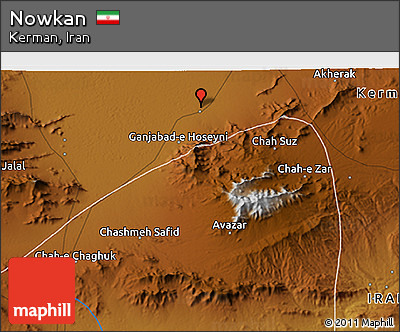Physical 3D Map of Nowkan