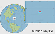 Savanna Style Location Map of the area around 28° 47' 8" N, 59° 25' 29" W
