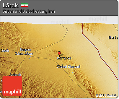 Physical 3D Map of Lārak