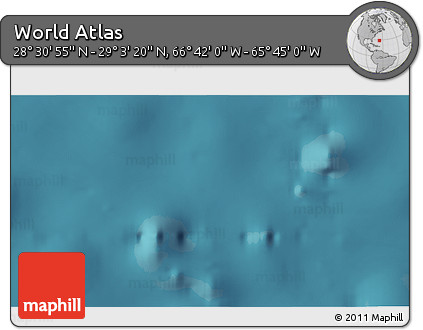 Satellite 3D Map of the Area around 28° 47' 8" N, 66° 13' 29" W