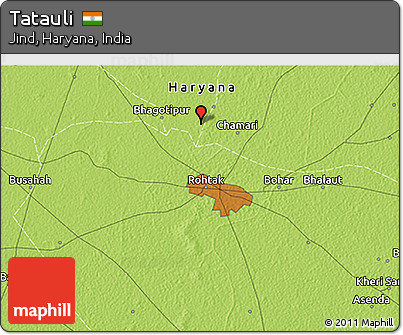 Physical 3D Map of Tatauli