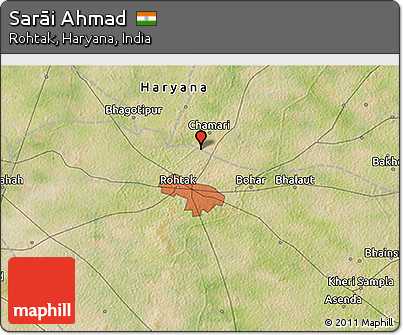 Satellite 3D Map of Sarāi Ahmad