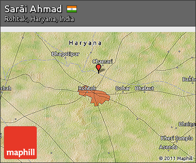 Satellite 3D Map of Sarāi Ahmad