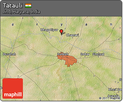 Satellite Map of Tatauli