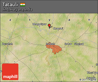 Satellite Map of Tatauli