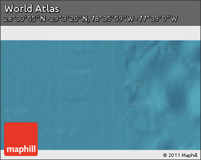 Satellite 3D Map of the Area around 28° 47' 8" N, 78° 7' 30" W