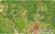 Satellite Map of Cassadaga