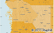 Political Map of Citrus Springs