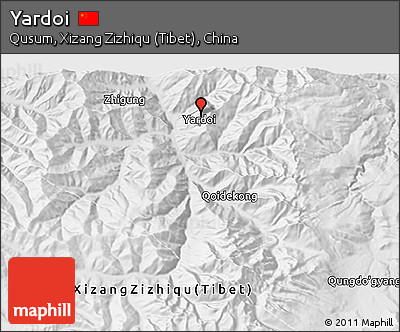 Physical 3D Map of Yardoi