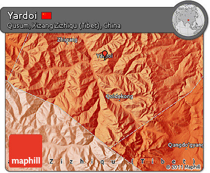 Political Map of Yardoi
