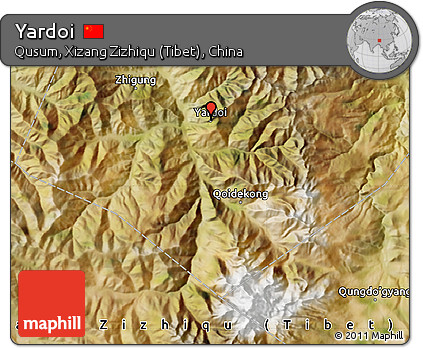 Satellite Map of Yardoi