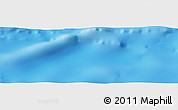 Physical Panoramic Map of the area around 28° 27' 45" S, 107° 1' 30" W