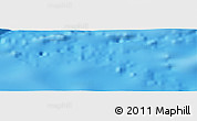 Physical Panoramic Map of the area around 28° 27' 45" S, 107° 52' 30" W