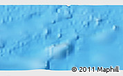 Shaded Relief 3D Map of the area around 28° 27' 45" S, 109° 34' 29" W