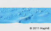Shaded Relief Panoramic Map of the area around 28° 27' 45" S, 109° 34' 29" W
