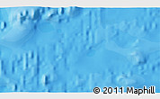 Political 3D Map of the area around 28° 27' 45" S, 110° 25' 30" W