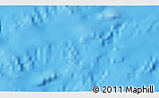 Physical 3D Map of the area around 28° 27' 45" S, 112° 7' 30" W