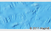 Shaded Relief 3D Map of the area around 28° 27' 45" S, 112° 7' 30" W